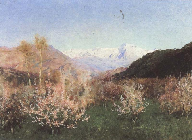 Levitan, Isaak Fruhling in Italy oil painting picture